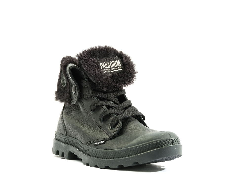 Botas Palladium BAGGY NUBUCK WL Mujer Negras | Ecuador-73810