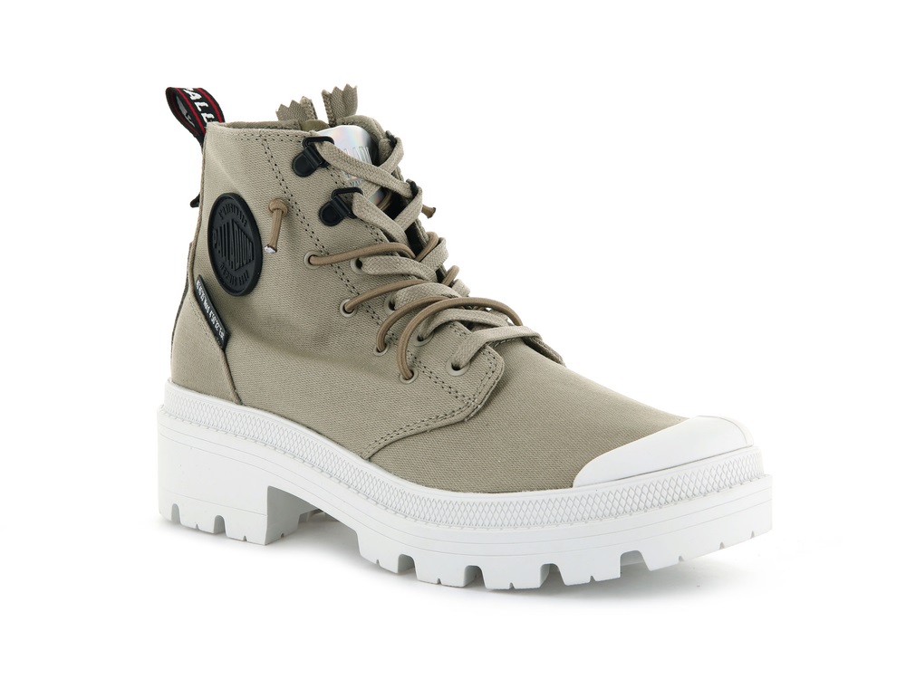 Botas Palladium PALLABASE METRO Mujer Dune | Ecuador-83091