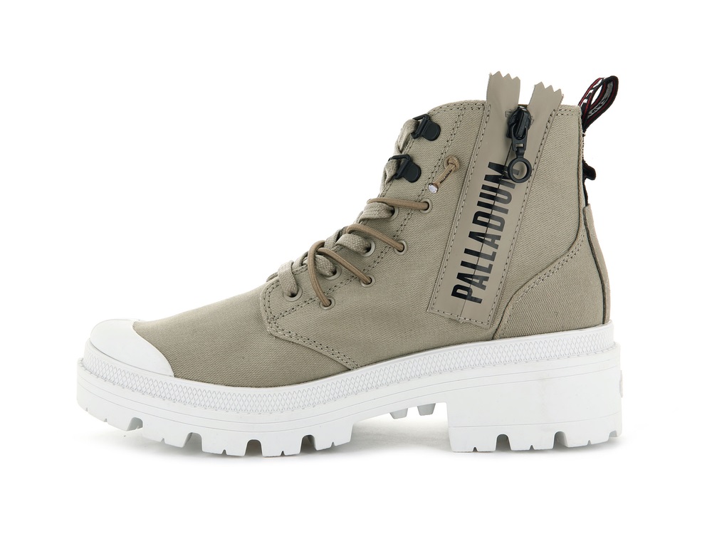 Botas Palladium PALLABASE METRO Mujer Dune | Ecuador-83091