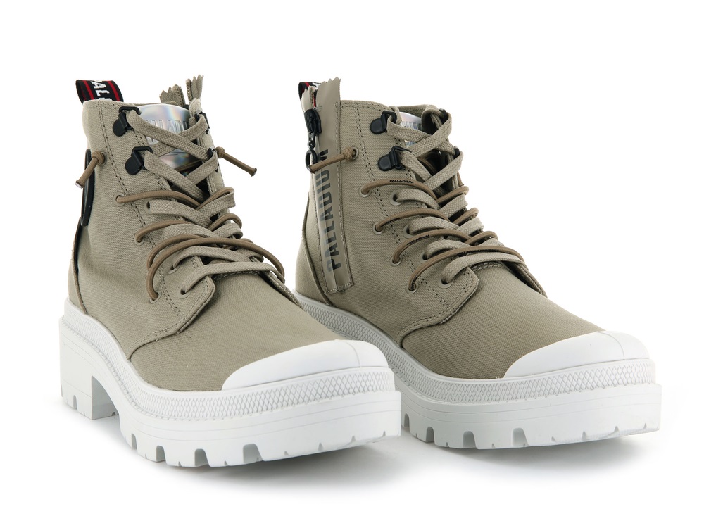 Botas Palladium PALLABASE METRO Mujer Dune | Ecuador-83091