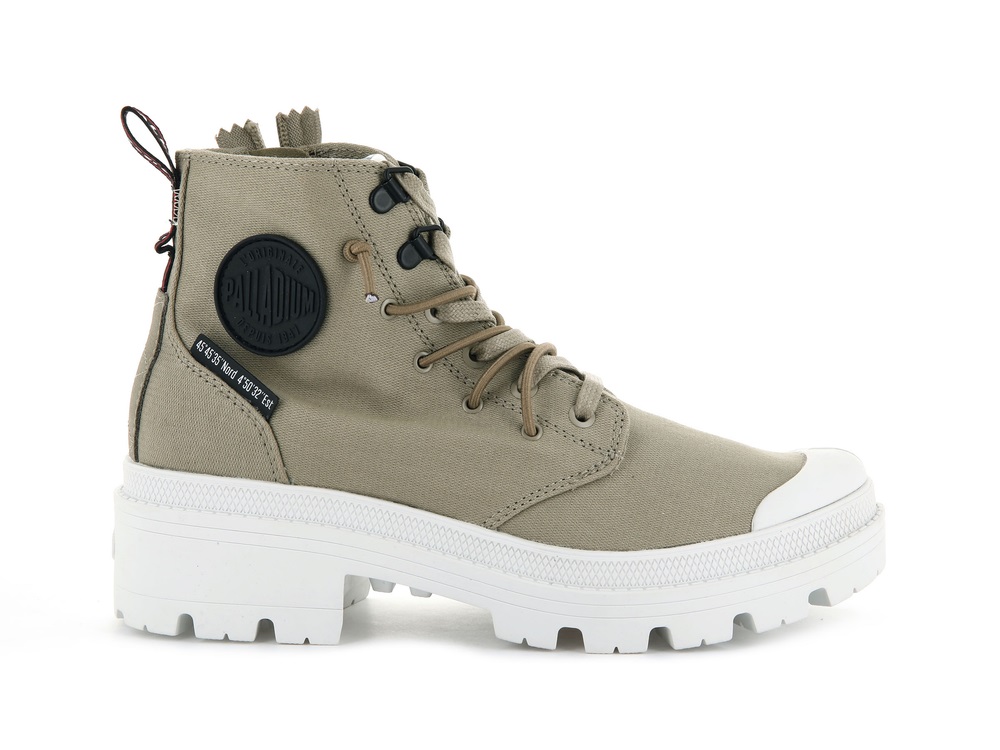 Botas Palladium PALLABASE METRO Mujer Dune | Ecuador-83091