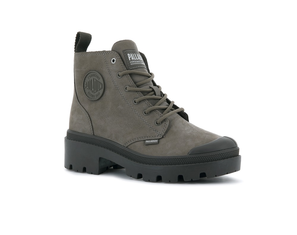 Botas Palladium PALLABASE NBK Mujer Taupe | Ecuador-80913