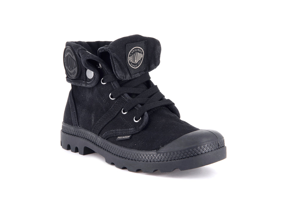 Botas Palladium PALLABROUSSE BAGGY Mujer Negras | Ecuador-38960