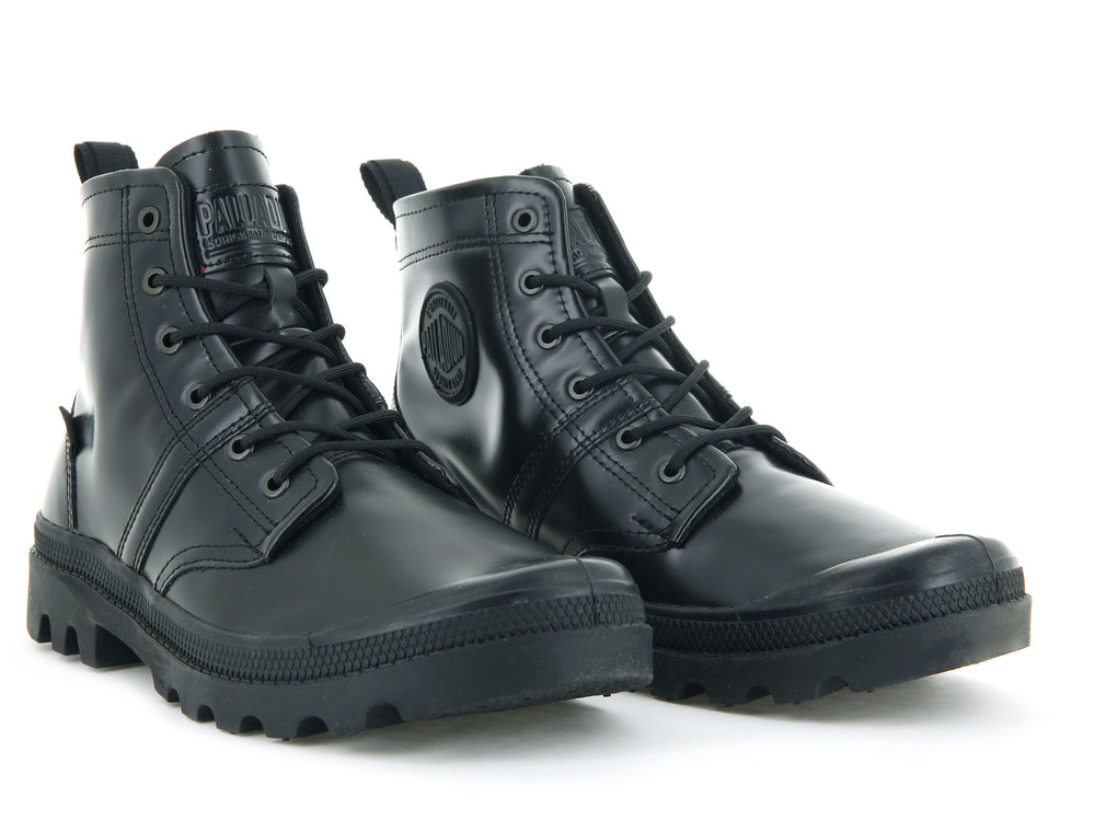 Botas Palladium PALLABROUSSE BOX Hombre Negras | Ecuador-50926