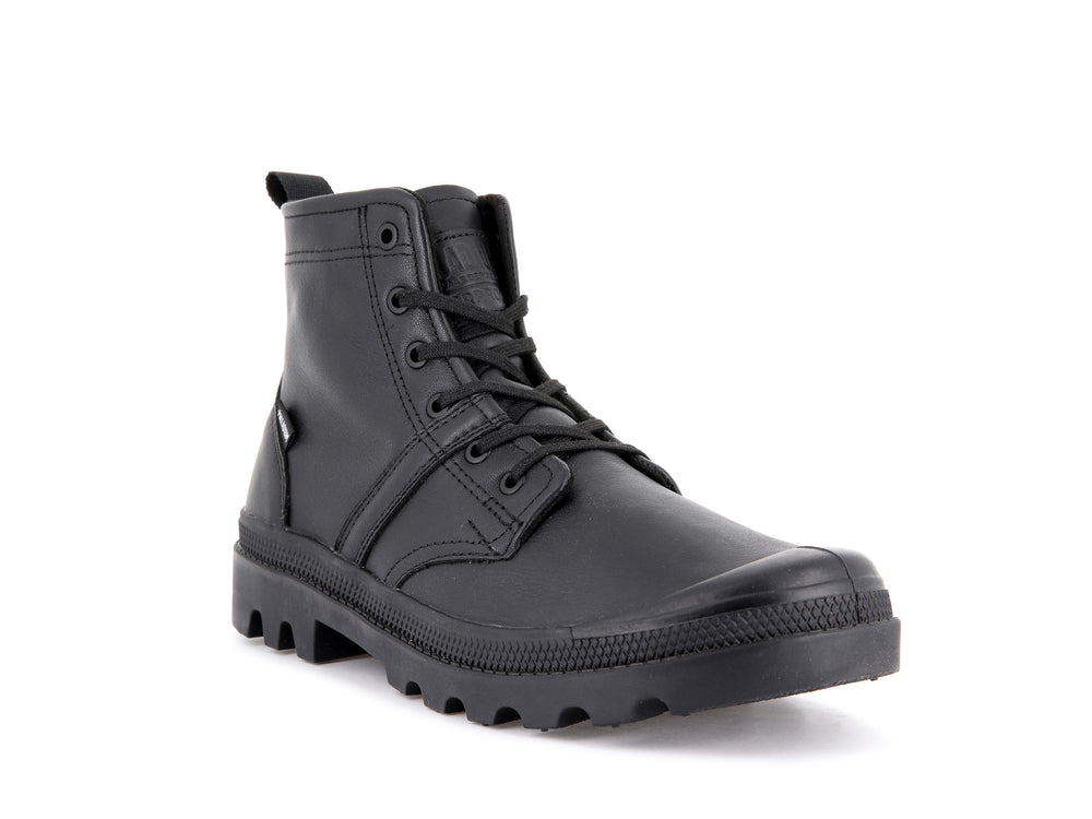 Botas Palladium PALLABROUSSE HI WATERPROOF Mujer Negras | Ecuador-08156