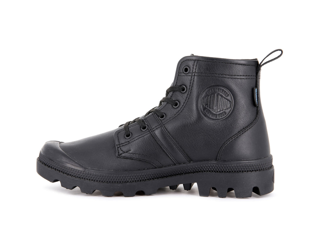 Botas Palladium PALLABROUSSE HI WATERPROOF Mujer Negras | Ecuador-08156