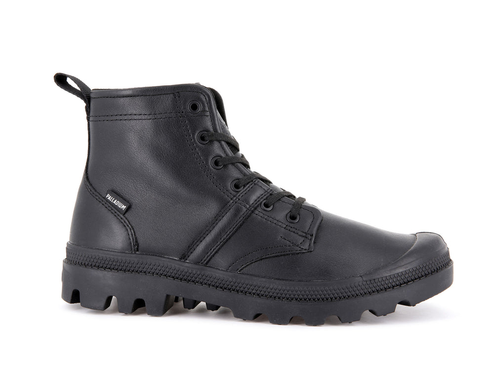 Botas Palladium PALLABROUSSE HI WATERPROOF Mujer Negras | Ecuador-08156