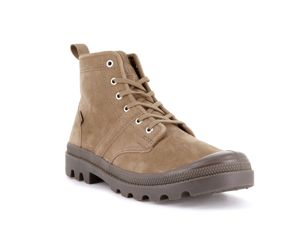 Botas Palladium PALLABROUSSE HI WATERPROOF Hombre Mahogany | Ecuador-26793