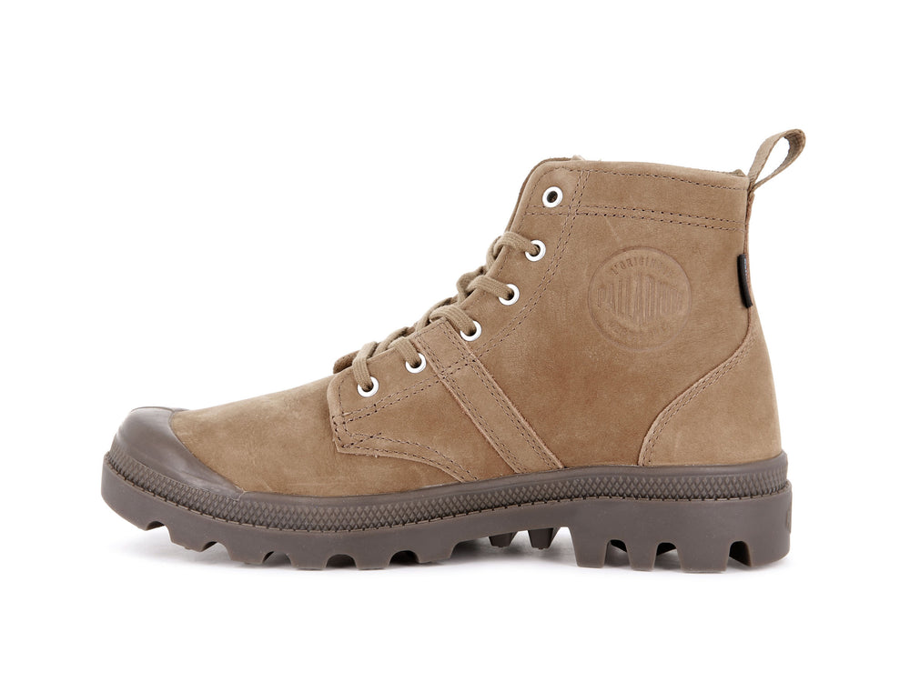 Botas Palladium PALLABROUSSE HI WATERPROOF Hombre Mahogany | Ecuador-26793