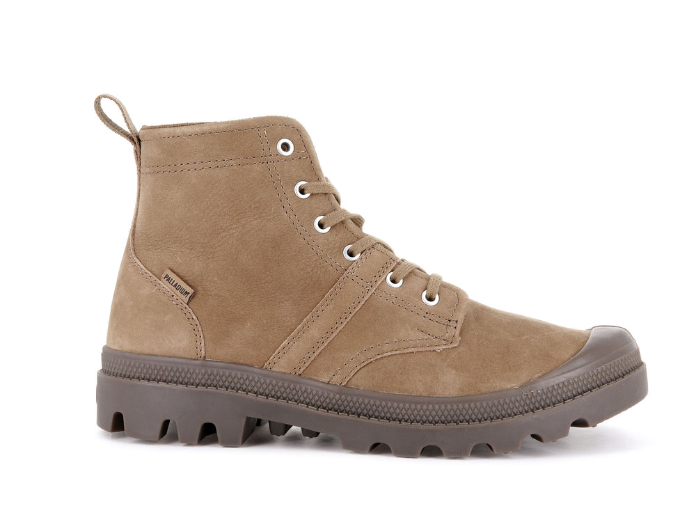 Botas Palladium PALLABROUSSE HI WATERPROOF Hombre Mahogany | Ecuador-26793