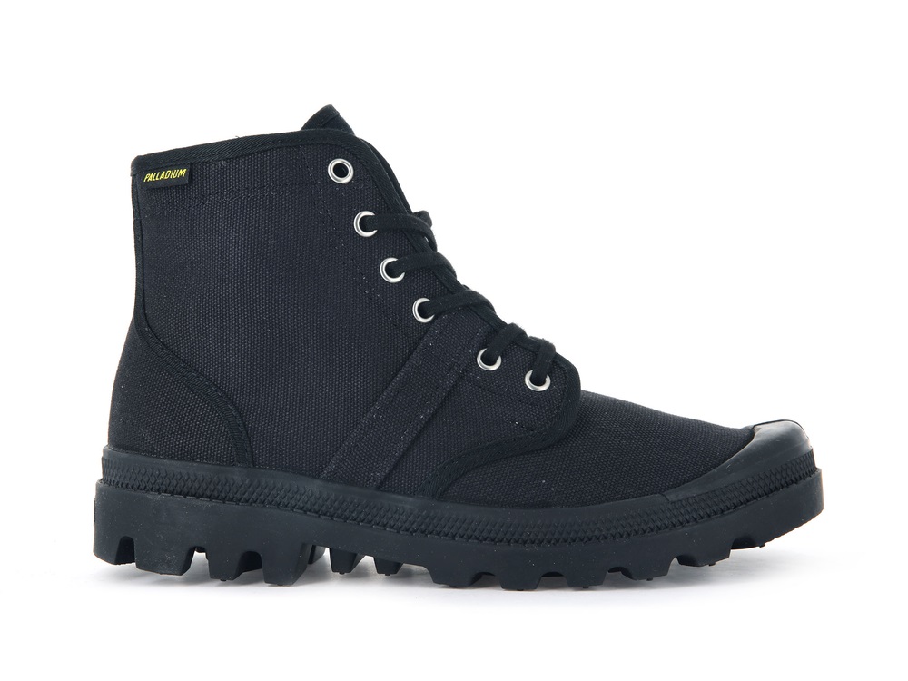 Botas Palladium PALLABROUSSE Hombre Negras | Ecuador-53620