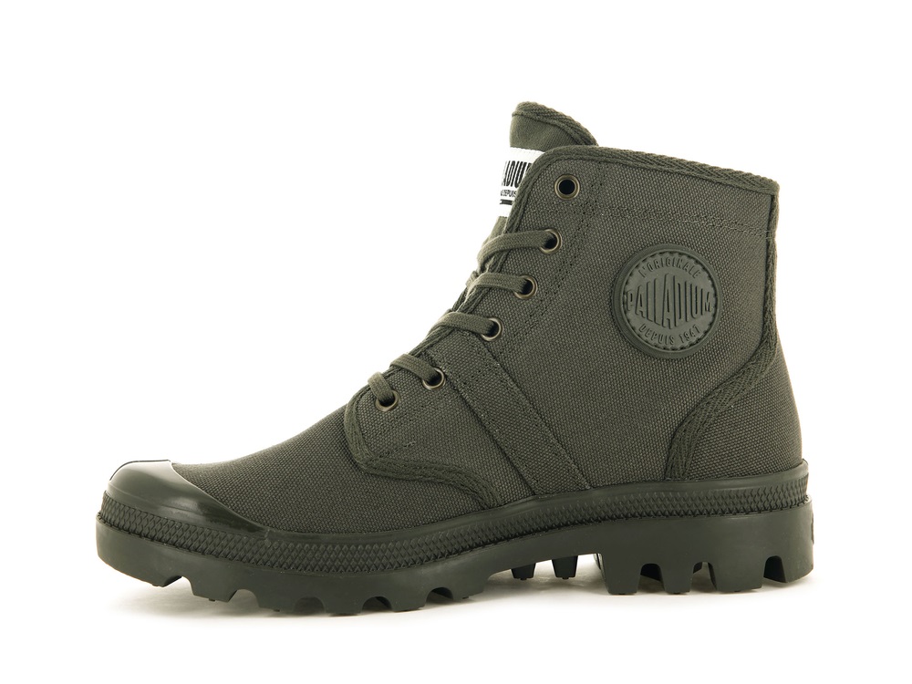 Botas Palladium PALLABROUSSE Hombre Verde Oliva | Ecuador-06573