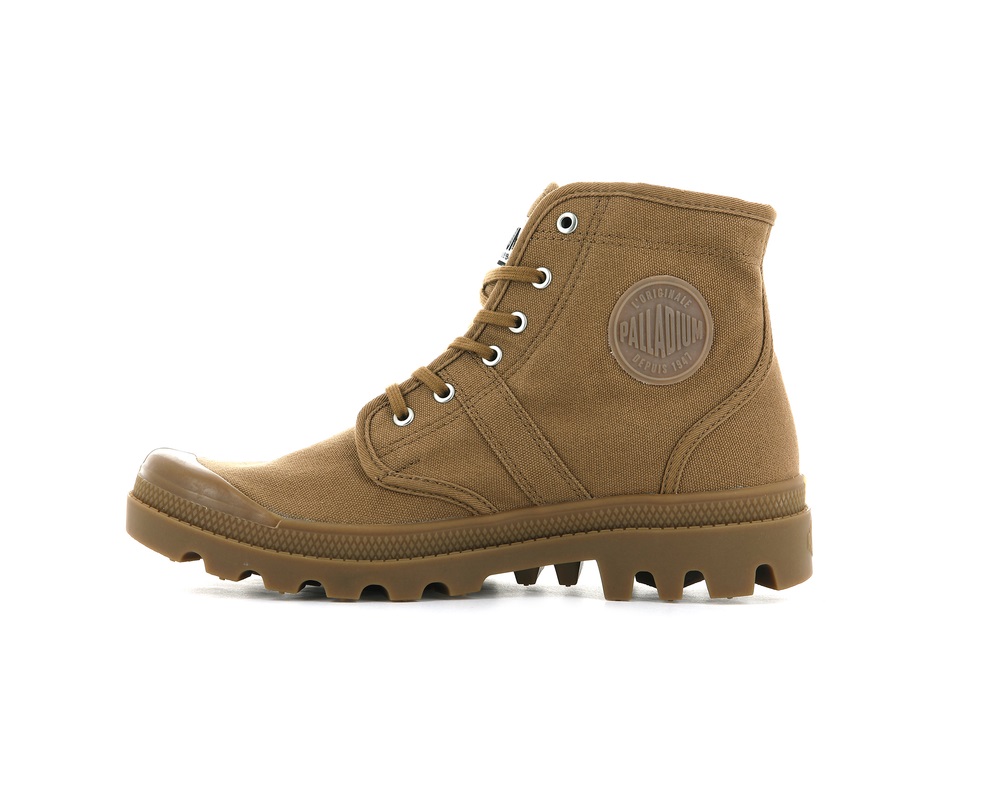 Botas Palladium PALLABROUSSE LEGION Mujer Mahogany | Ecuador-54968