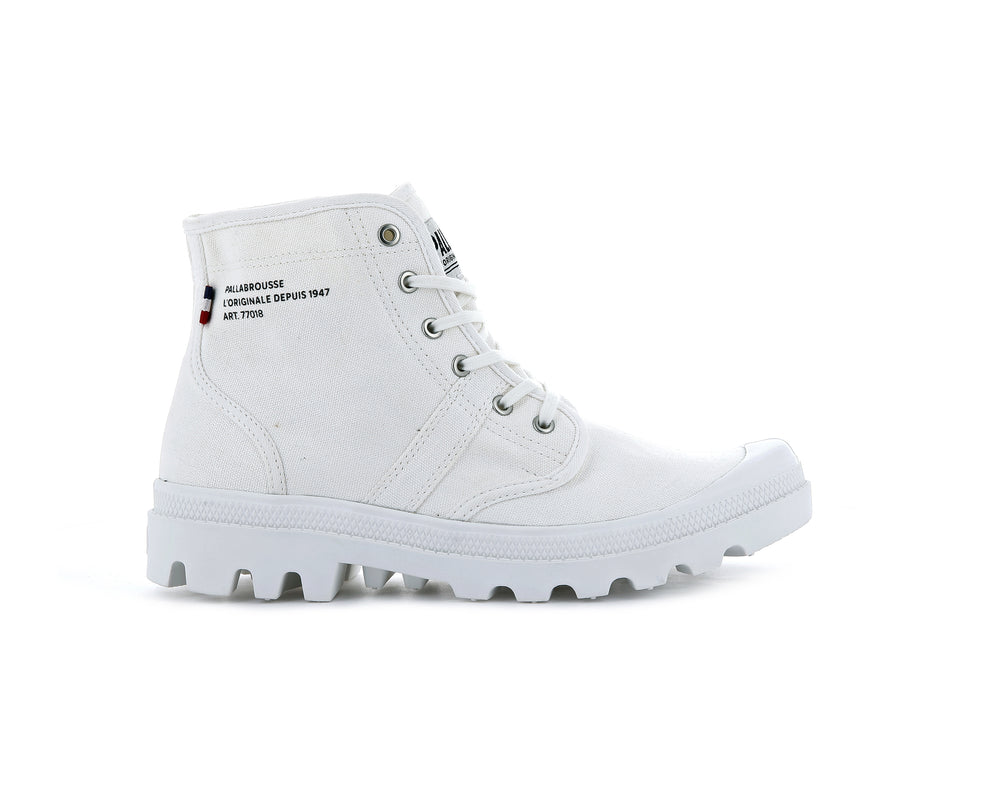 Botas Palladium PALLABROUSSE LEGION Mujer Blancas | Ecuador-57162