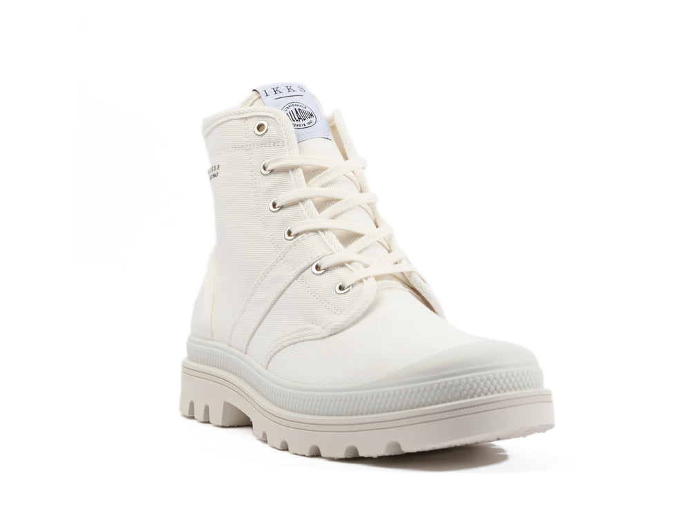 Botas Palladium PALLABROUSSE X IKKS Hombre Blancas | Ecuador-86943