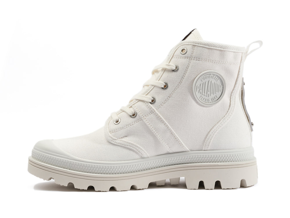 Botas Palladium PALLABROUSSE X IKKS Hombre Blancas | Ecuador-86943