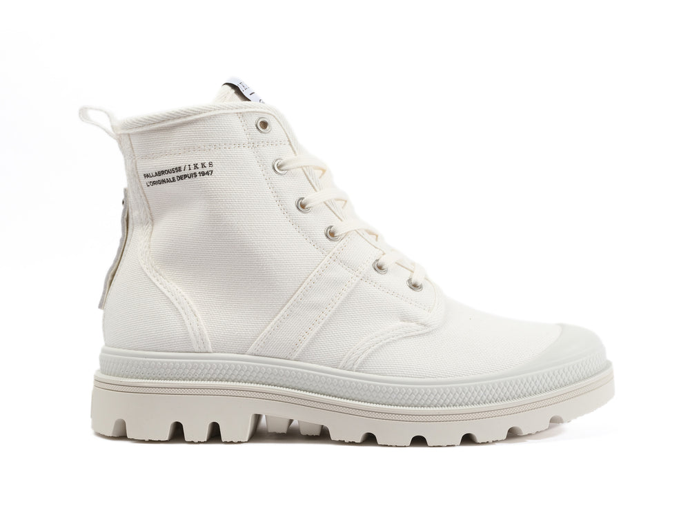 Botas Palladium PALLABROUSSE X IKKS Hombre Blancas | Ecuador-86943