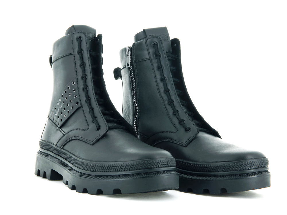 Botas Palladium PALLATROOPER ROCK Mujer Negras | Ecuador-86502