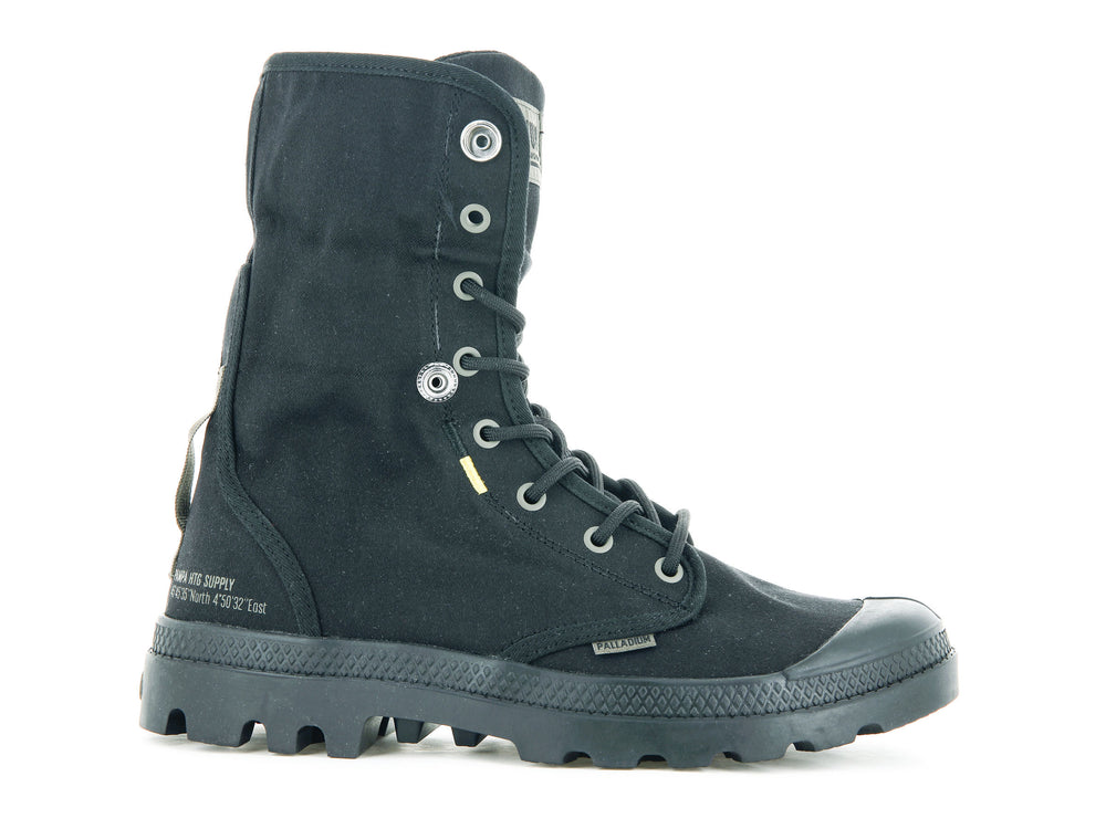 Botas Palladium PAMPA BAGGY SUPPLY Hombre Negras | Ecuador-06932