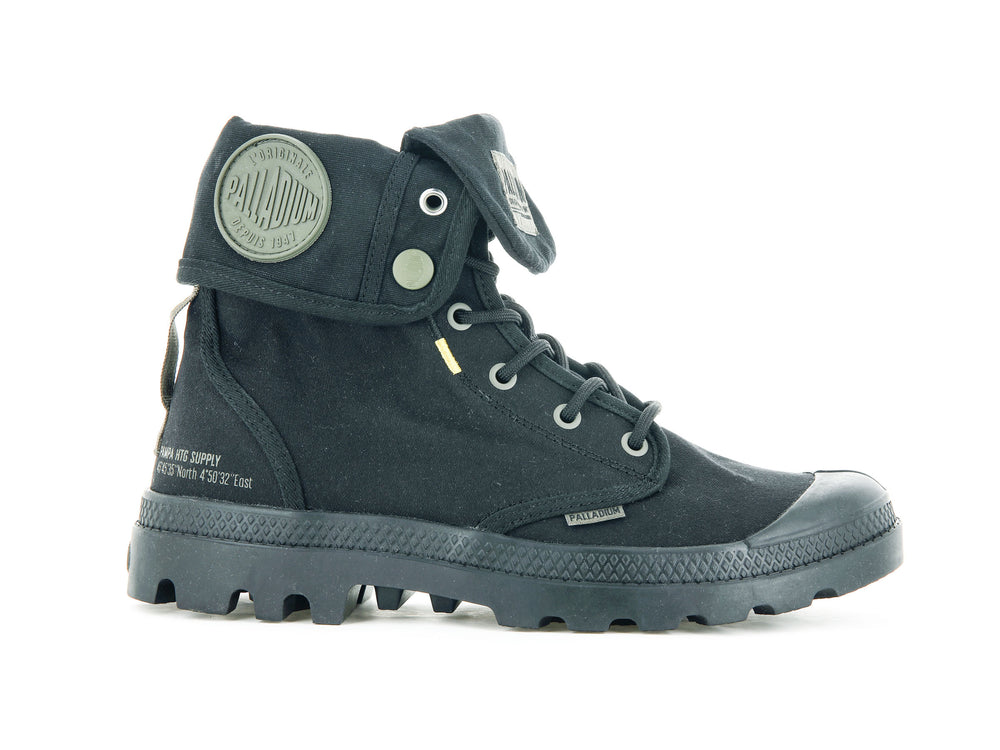 Botas Palladium PAMPA BAGGY SUPPLY Hombre Negras | Ecuador-06932