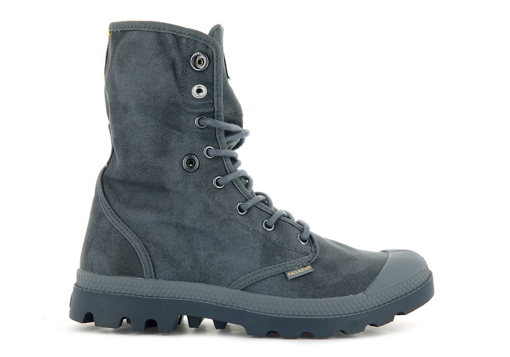 Botas Palladium PAMPA BAGGY WAX Hombre Metal | Ecuador-79231