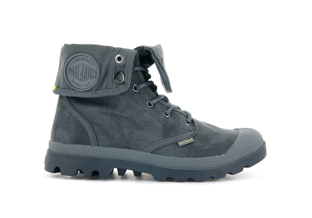 Botas Palladium PAMPA BAGGY WAX Hombre Metal | Ecuador-79231