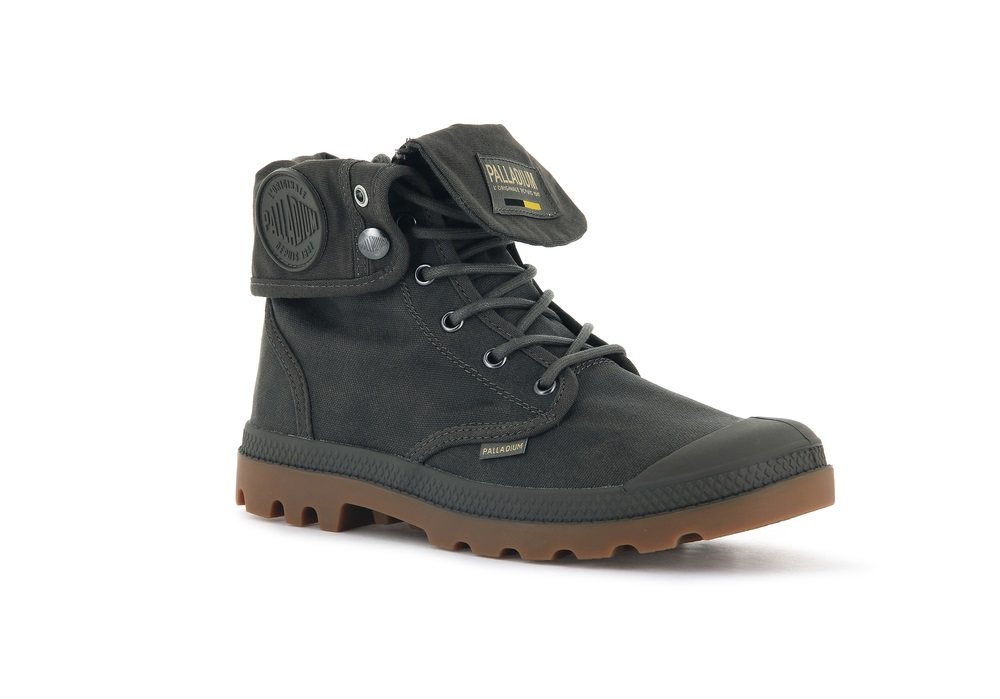 Botas Palladium PAMPA BAGGY WAX Hombre Marrones | Ecuador-90467