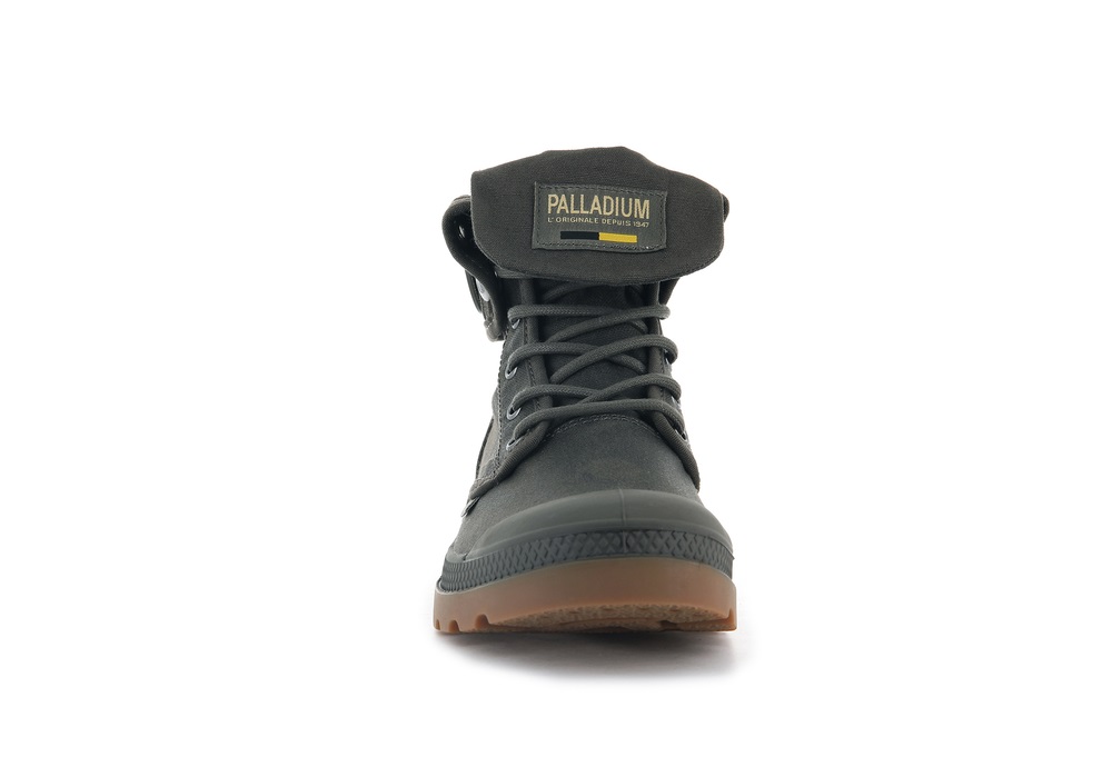 Botas Palladium PAMPA BAGGY WAX Hombre Marrones | Ecuador-90467