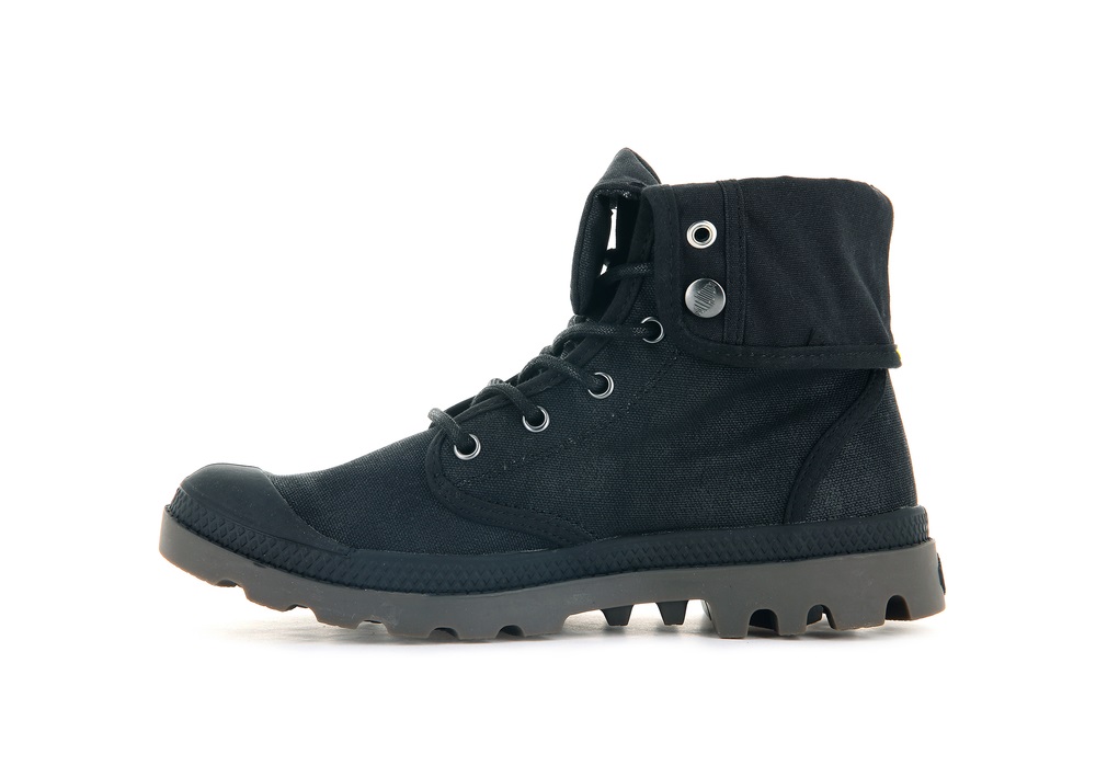 Botas Palladium PAMPA BAGGY WAX Hombre Negras | Ecuador-38956