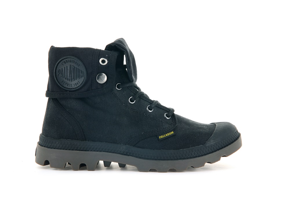 Botas Palladium PAMPA BAGGY WAX Mujer Negras | Ecuador-20974