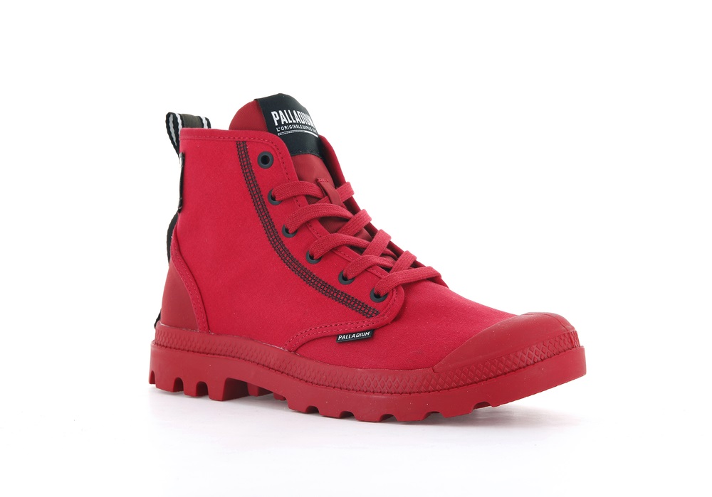 Botas Palladium PAMPA DARE 2 SURVIVE Mujer Rojas | Ecuador-80462