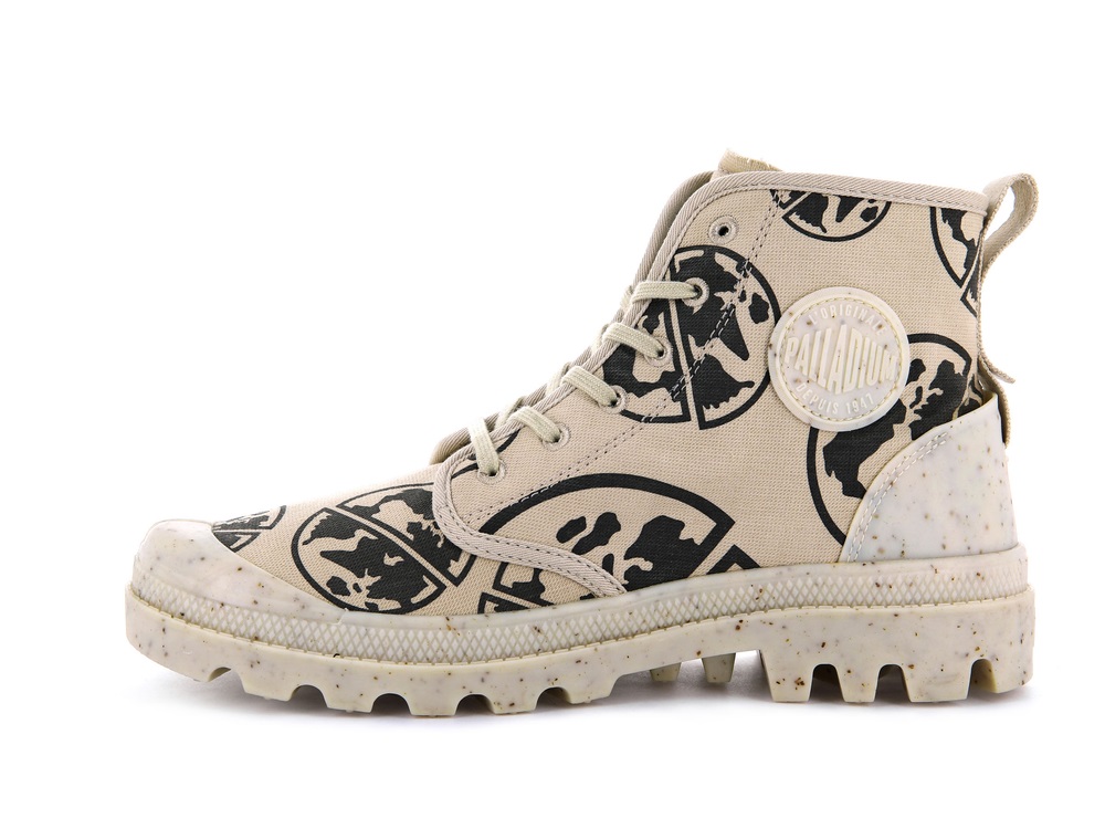 Botas Palladium PAMPA ECO-VERSARY 75TH Mujer Earth Sand | Ecuador-09614