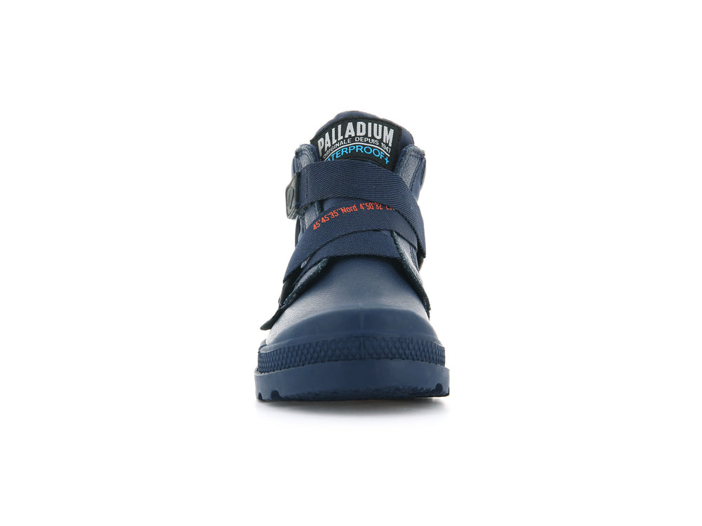 Botas Palladium PAMPA HI CUFFSTR WP+ Niños Indigo | Ecuador-59278