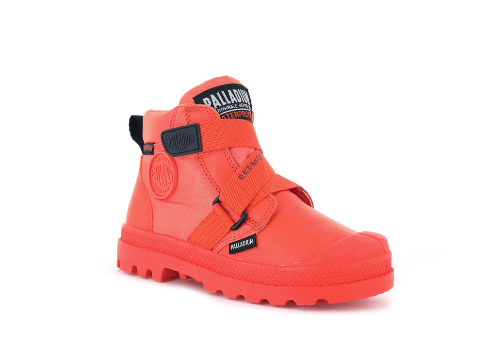 Botas Palladium PAMPA HI CUFFSTR WP+ Niños Firecracker | Ecuador-97186