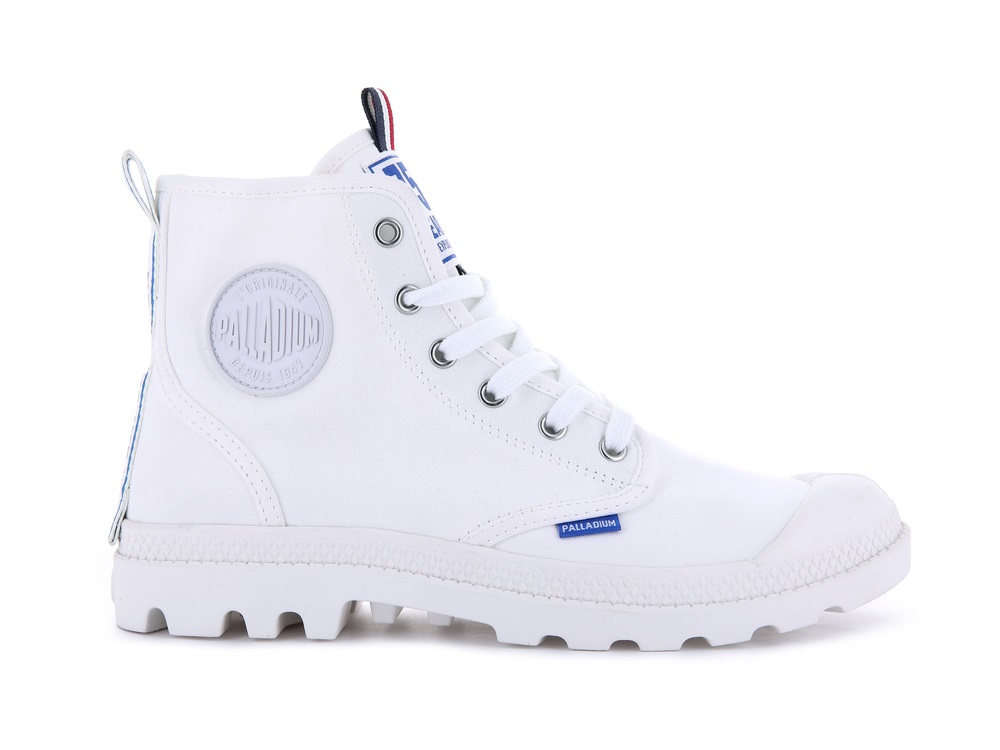 Botas Palladium PAMPA HI DARE 75TH Hombre Blancas | Ecuador-20376