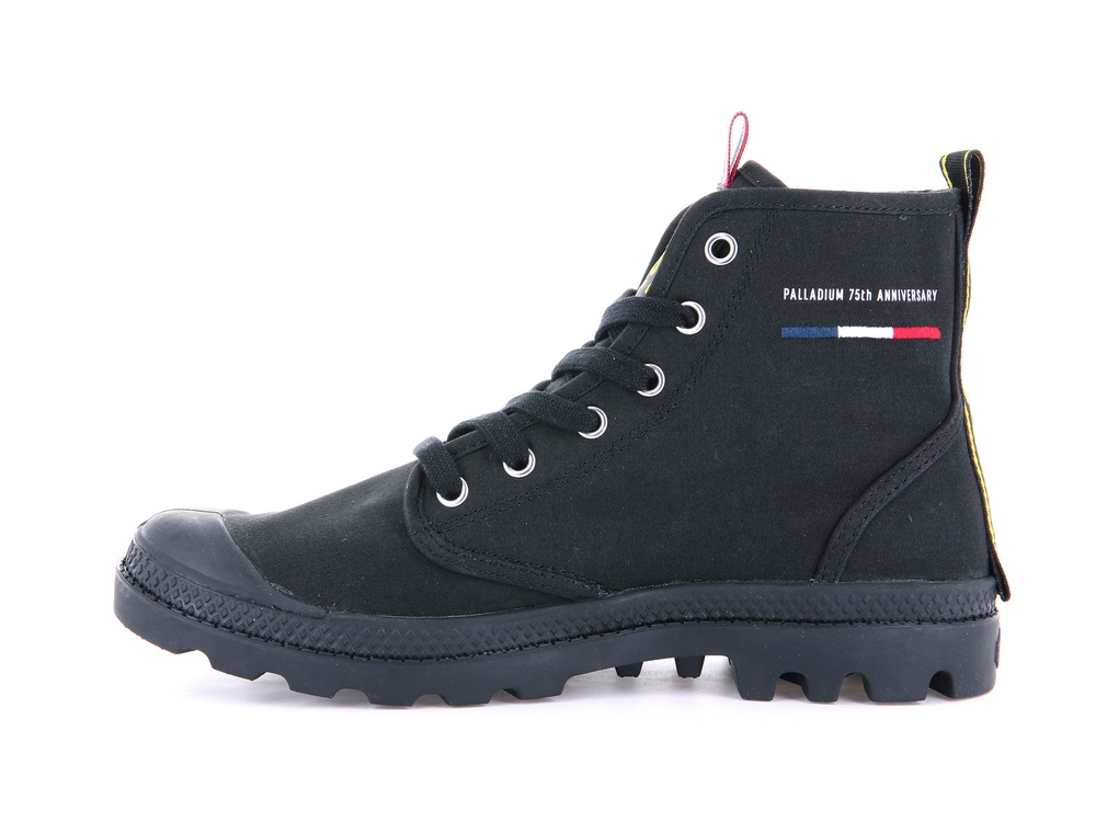 Botas Palladium PAMPA HI DARE 75TH Hombre Negras | Ecuador-53468