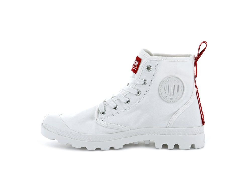 Botas Palladium PAMPA HI DARE Hombre Blancas | Ecuador-59421