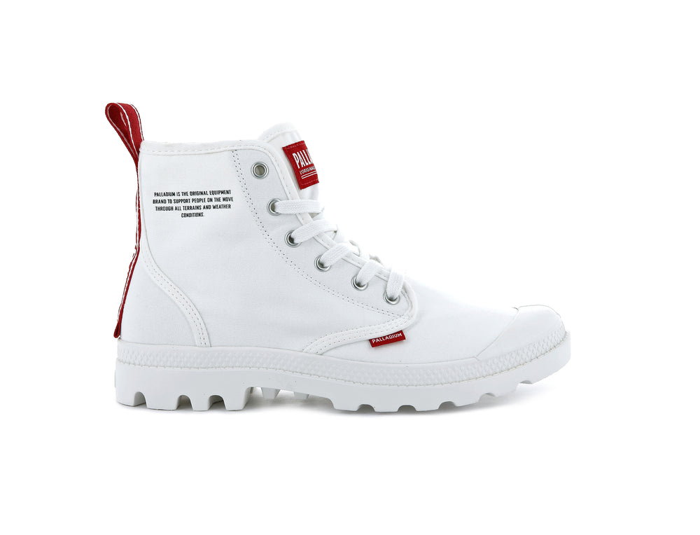 Botas Palladium PAMPA HI DARE Hombre Blancas | Ecuador-59421