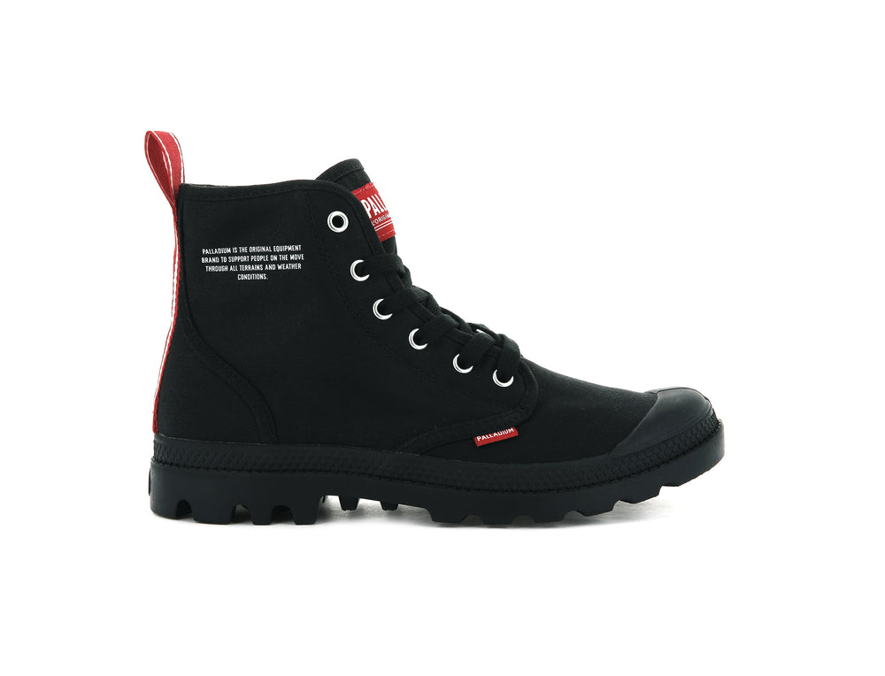 Botas Palladium PAMPA HI DARE Hombre Negras | Ecuador-74205