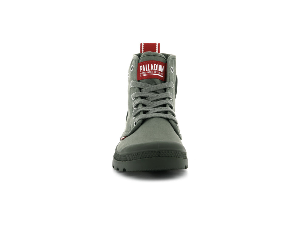 Botas Palladium PAMPA HI DARE Hombre Verde Oliva | Ecuador-71092