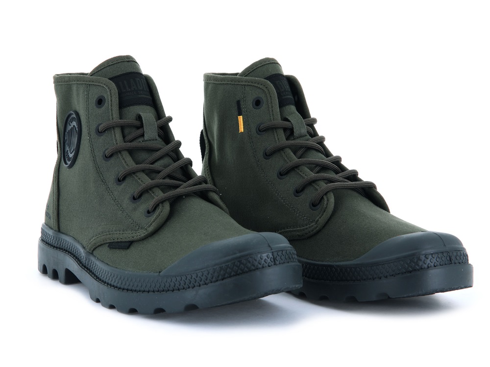 Botas Palladium PAMPA HI HTG SUPPLY Hombre Verde Oliva | Ecuador-25906