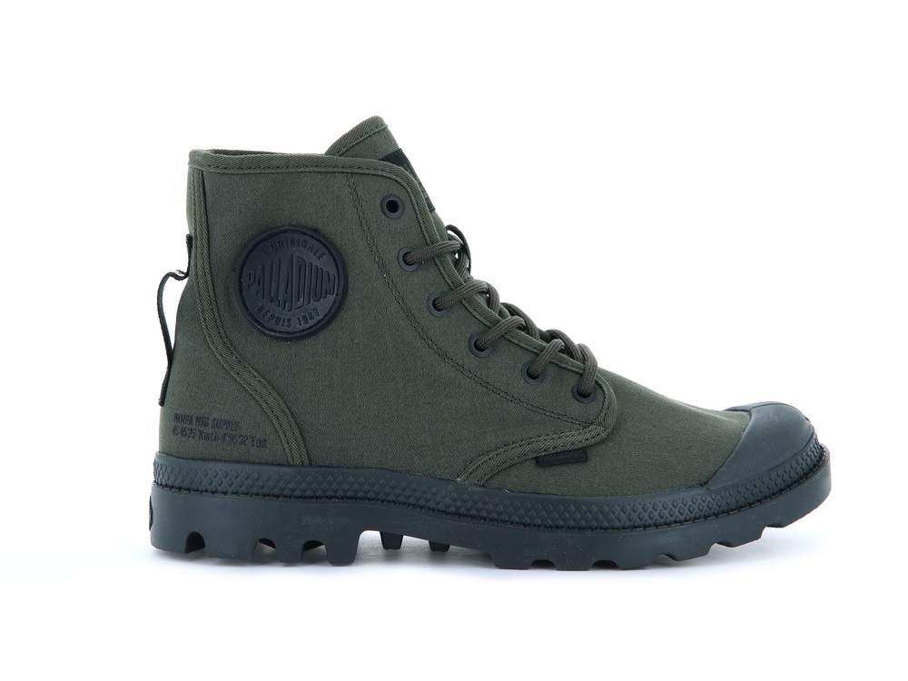 Botas Palladium PAMPA HI HTG SUPPLY Hombre Verde Oliva | Ecuador-25906