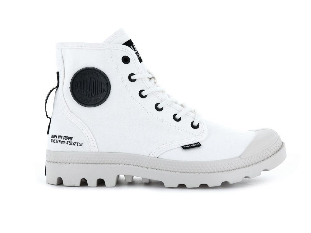 Botas Palladium PAMPA HI HTG SUPPLY Mujer Blancas | Ecuador-03658