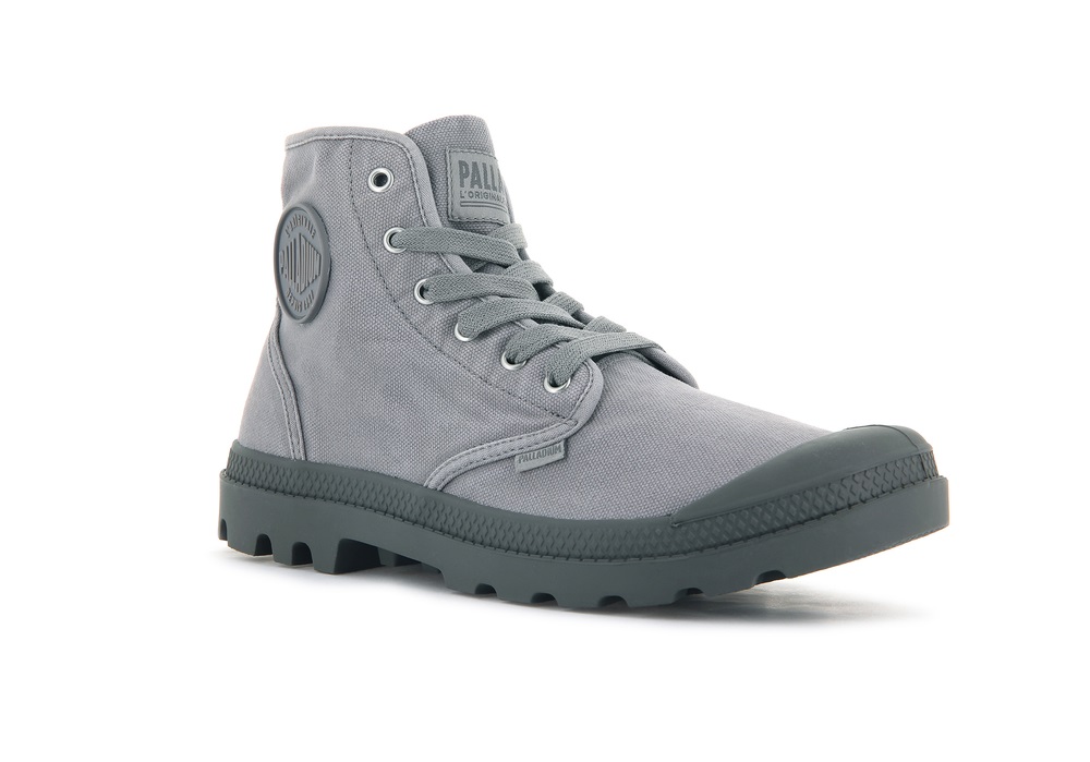 Botas Palladium PAMPA HI Hombre Gris | Ecuador-87693