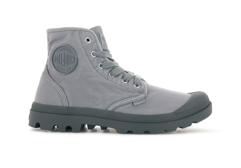 Botas Palladium PAMPA HI Hombre Gris | Ecuador-87693