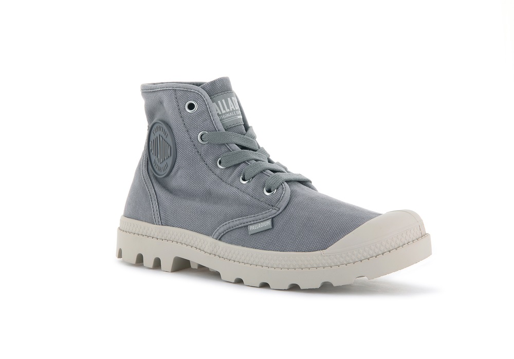 Botas Palladium PAMPA HI Mujer Gris | Ecuador-73916