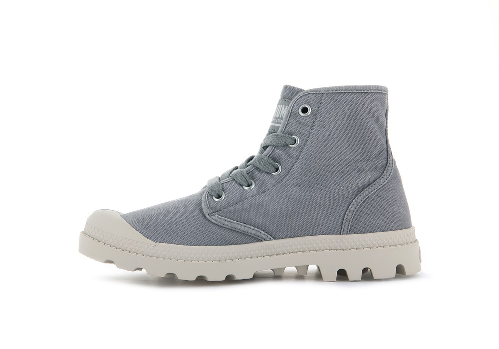 Botas Palladium PAMPA HI Mujer Gris | Ecuador-73916