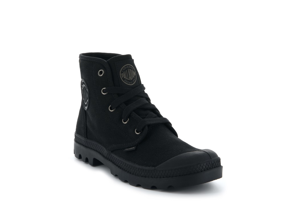 Botas Palladium PAMPA HI Mujer Negras | Ecuador-83124