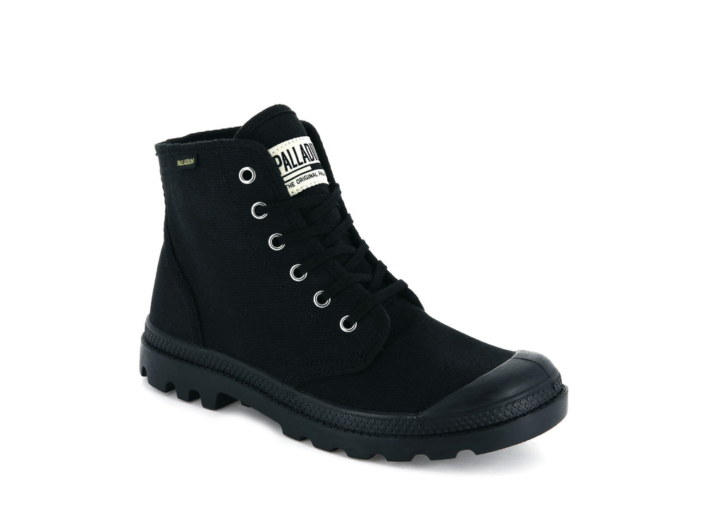 Botas Palladium PAMPA HI ORIGINALE Mujer Negras | Ecuador-60724