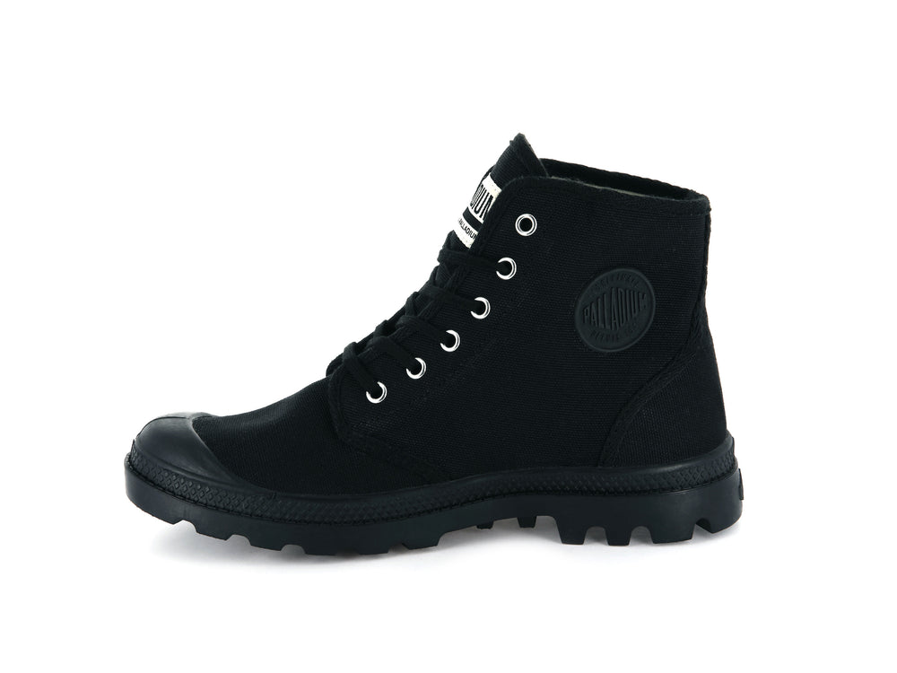 Botas Palladium PAMPA HI ORIGINALE Mujer Negras | Ecuador-60724